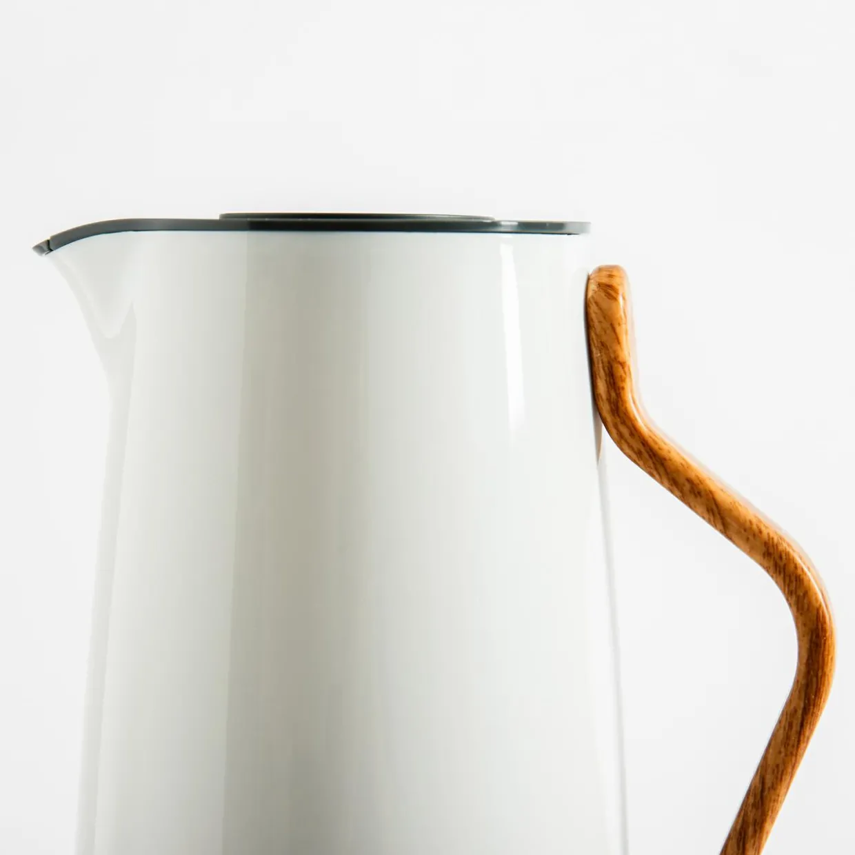 Termos z uchwytem biały 1 l