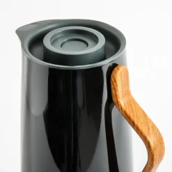 Termos z uchwytem czarny 1 l