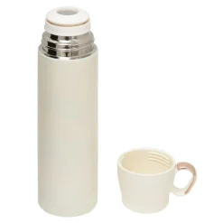 Termos z zakrętką w kształcie filiżanki biały 500 ml