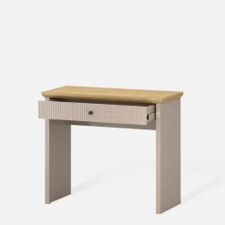 Toaletka z szufladą IDELLO taupe dąb kamienny