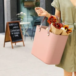 Torba na zakupy MULTIBAG różowa 25 l