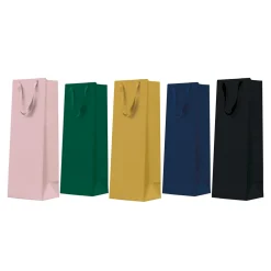 Torba prezentowa BOTTLE MONOCOLOR DARK MIX 37 cm