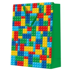 Torba prezentowa COLORFUL BRICKS BIG 30x41 cm