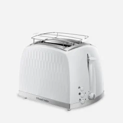 Toster na 2 kromki HONEYCOMB biały