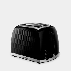 Toster na 2 kromki HONEYCOMB czarny