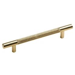 Uchwyt PORTO RYF 18,2 cm złoty szczotkowany