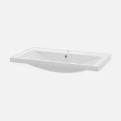 Umywalka wpuszczana w blat NANU 80 cm