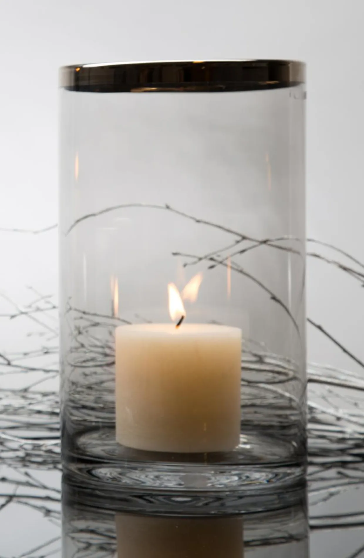 Wazon / świecznik 15x25 cm