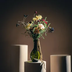 Wazon szklany OLIWKA 14x30 cm