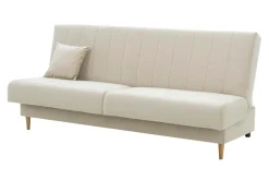 Wersalka beżowa welurowa LIMA NEW