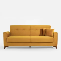 Wersalka musztardowa STOCKHOLM