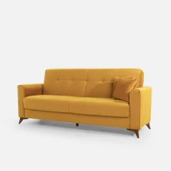 Wersalka musztardowa STOCKHOLM