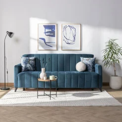 Wersalka niebieska FENDI