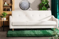 Wersalka retro kremowa LUIZA