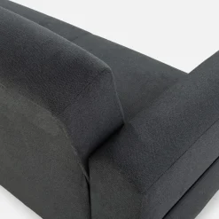 Wersalka szara z poduszkami ELIS