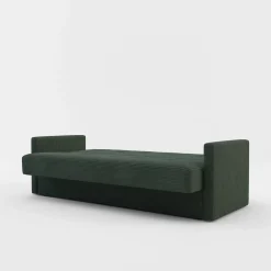 Wersalka sztruksowa zielona TIMON