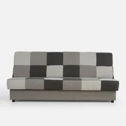 Wersalka w szachownicę szara QUADRO