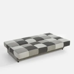 Wersalka w szachownicę szara QUADRO