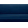Wersalka welurowa granatowa MILTON