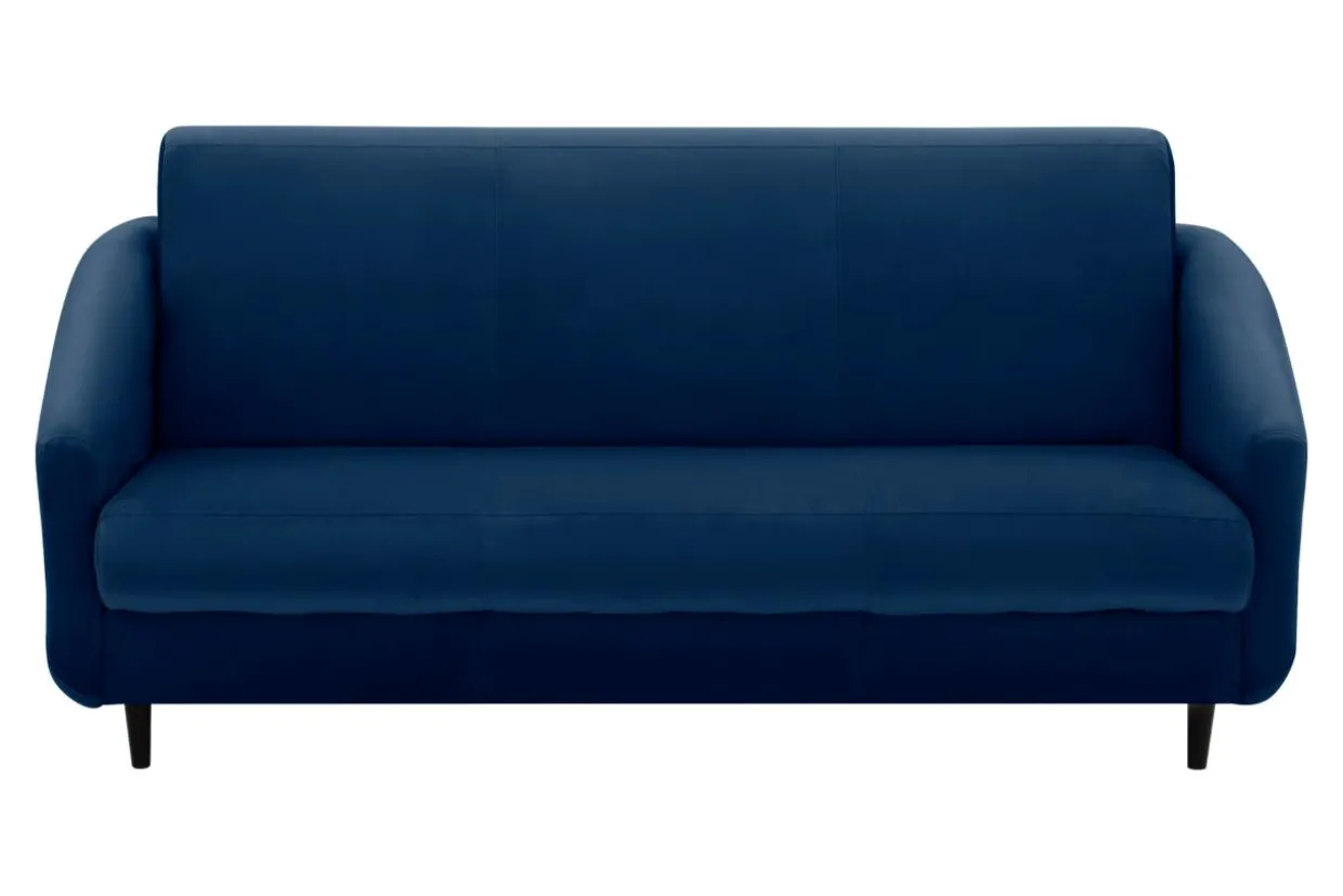 Wersalka welurowa granatowa MILTON