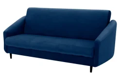 Wersalka welurowa granatowa MILTON