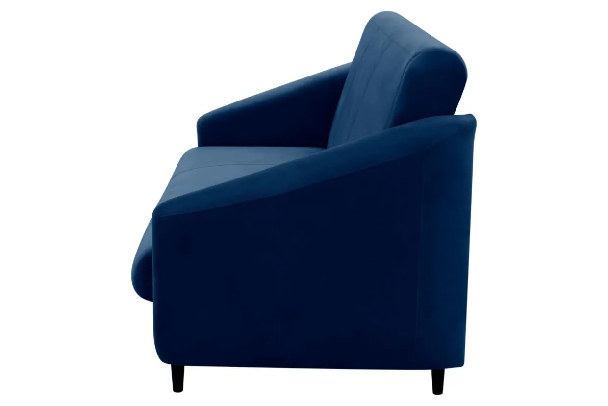 Wersalka welurowa granatowa MILTON