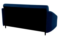 Wersalka welurowa granatowa MILTON