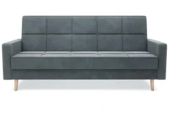 Wersalka welurowa szara PEAK NEW