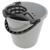Wiadro okrągłe z wyciskaczem 10 l MIX