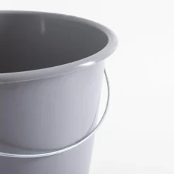 Wiadro z uchwytem szare ERIK 10 l