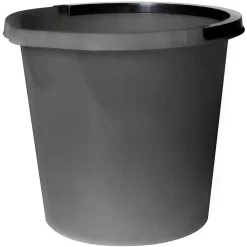 Wiadro z wylewką szare ATLANTA 10L