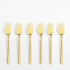 Widelczyki do ciasta COMO GOLD, 6 sztuk