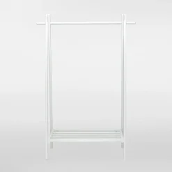 Wieszak drewniany biały TAZUE