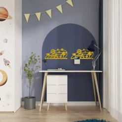 Wieszak KOSMOS żółty KIDDON