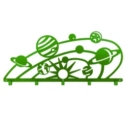 Wieszak KOSMOS zielony KIDDON do szaf ADBOX