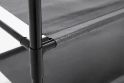 Wieszak na ubrania z półkami 60x26x155 cm