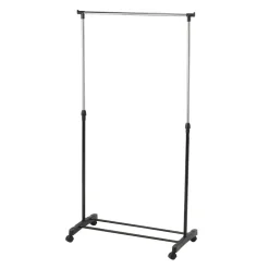 Wieszak pojedynczy na kółkach