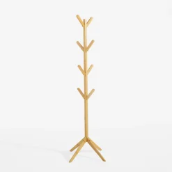 Wieszak stojący bambusowy 167 cm