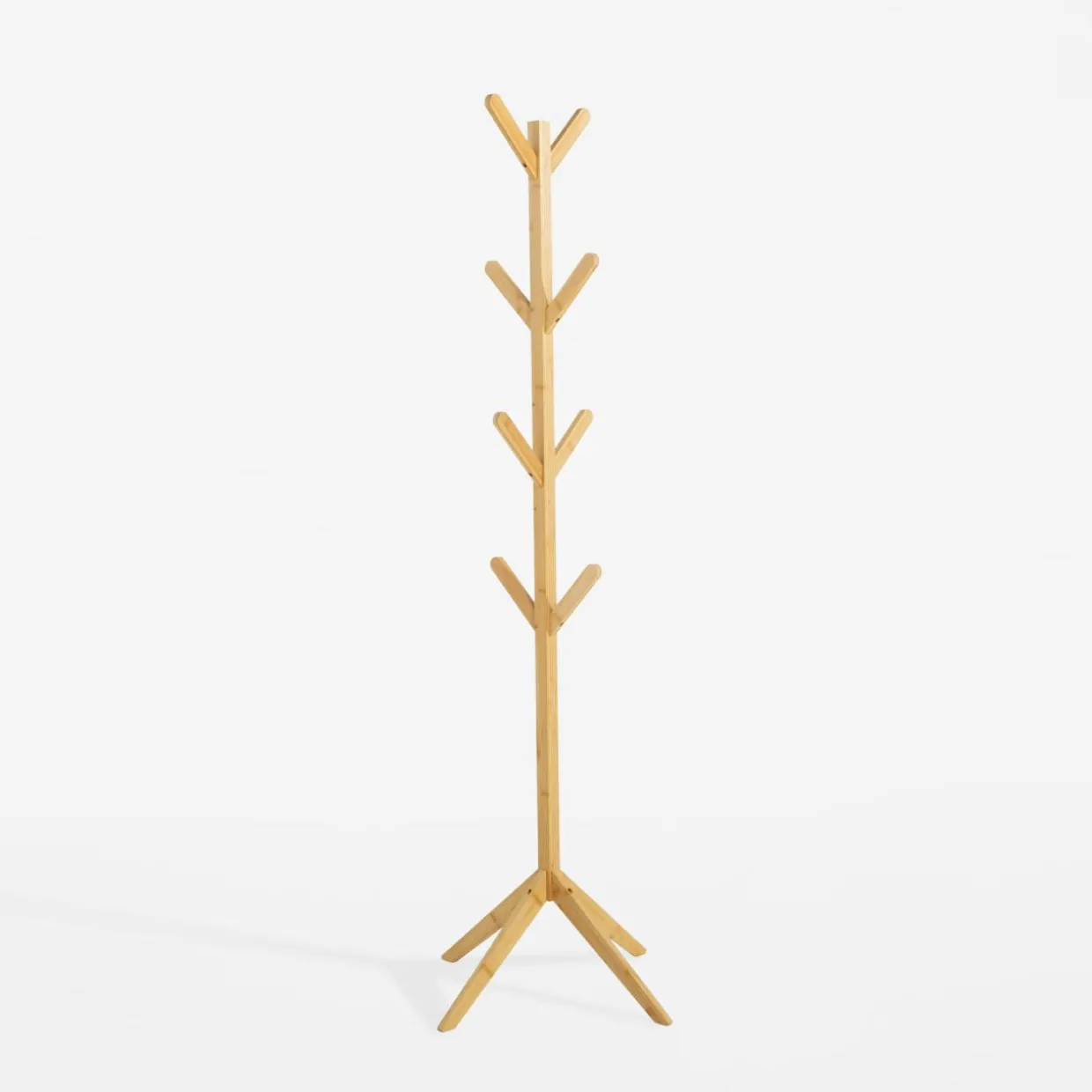 Wieszak stojący bambusowy 167 cm