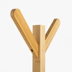 Wieszak stojący bambusowy 167 cm