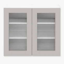 Witryna BASIC PLUS BP/G80W clay grey