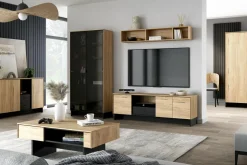 Witryna dwudrzwiowa przeszklona NOMAD