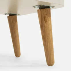 Witryna niska z oświetleniem LORENA 149 cm kaszmir