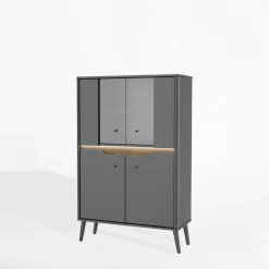 Witryna niska z oświetleniem MODENA