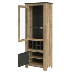 Witryna rustykalna z miejscem na wino RAPALLO