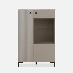 Witryna ryflowana niska DOMINICA