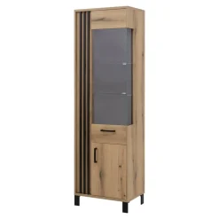 Witryna wąska z lamelami NOEL prawa