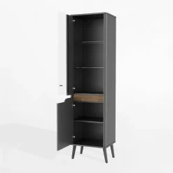 Witryna wąska z oświetleniem MODENA