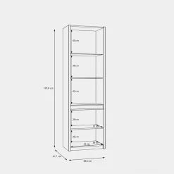 Witryna wysoka OAK SQUERE