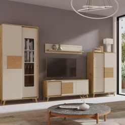 Witryna z oświetleniem BRUNO